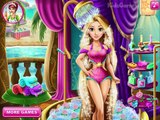Disney Princess Rapunzel Swimming Pool Cartoon - Tangled Movie Game for Kids