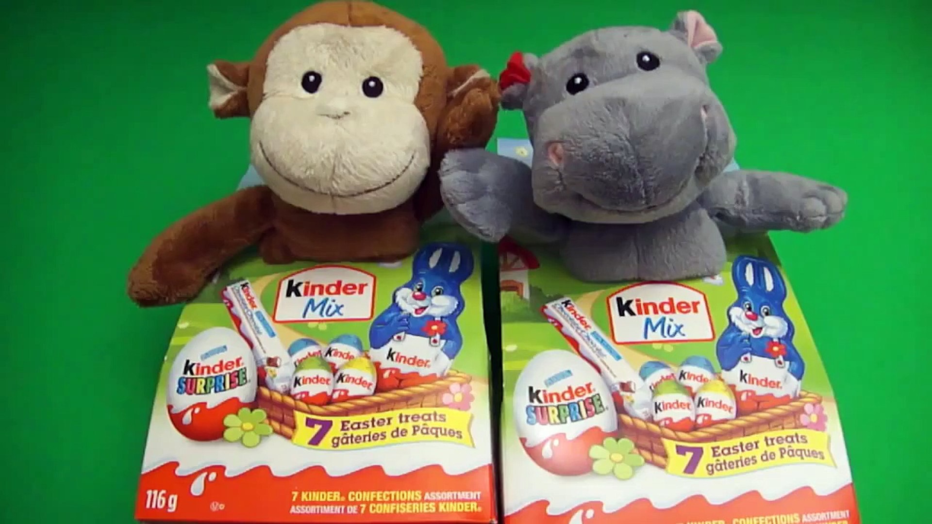 kinder surprise stuffed animals