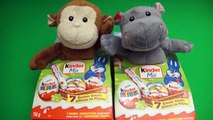 TOYS - Kinder Surprise Egg Party  Opening 2 Stuffed Animal Kinder Surprise Boxes , hd online free Full 2016