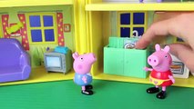 Pig Peppa Pig Play Doh Candy Peek n Surprise Playhouse Play Dough Food Hide and Seek Peppa George