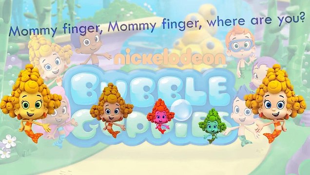 Bubble Guppies Finger Family Song Daddy Finger Nursery Rhymes Puppy Deema Nonny Oona Full