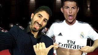 Taking Selfies With Footballers Ft. Cristiano Ronaldo, Lionel Messi, Zlatan, Diego Costa &