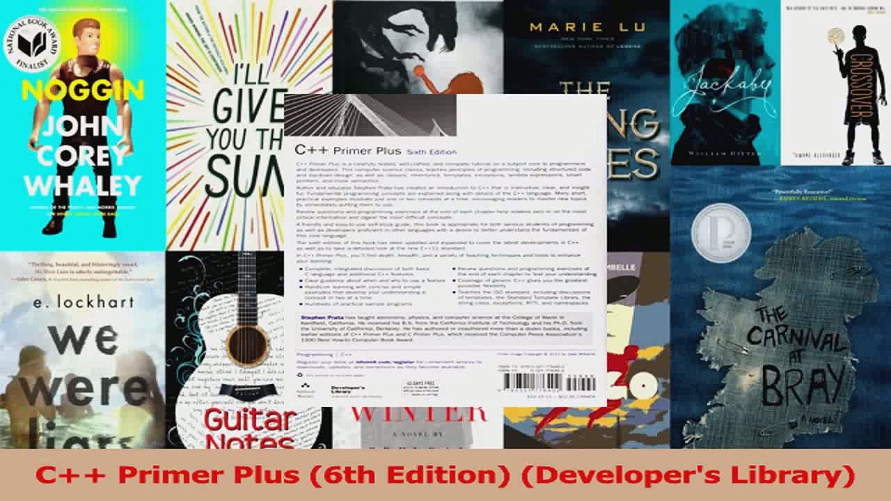 PDF Download  C Primer Plus 6th Edition Developers Library Read Online