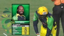 Chris Gayle 114 off 36 balls 13 sixes 7 fours