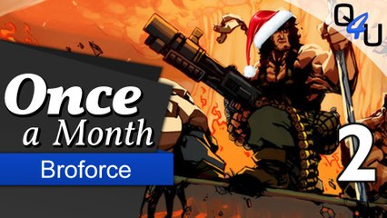 Broforce - Once a Month Dezember 2015 (2/3) | QSO4YOU Gaming