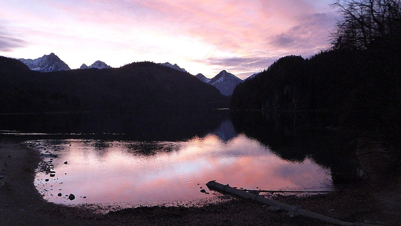 Alpsee rundwanderweg füssen