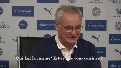 Leicester - Ranieri : "Si je cuisine, personne ne mange"