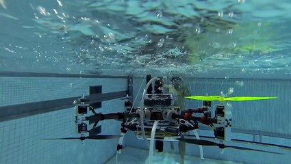 New Underwater Drone Flies AND Swims