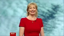 Carol Kirkwood BBC Breakfast 17Jan.2012 BBC Regional Weather