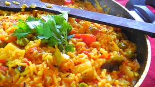 Cooking Show | Dinner Ideas | Curry n Rice | One Pot Meal | Indian Recipes-17