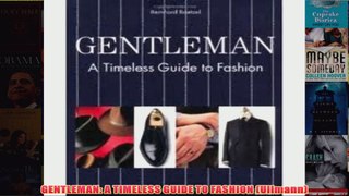 GENTLEMAN A TIMELESS GUIDE TO FASHION Ullmann