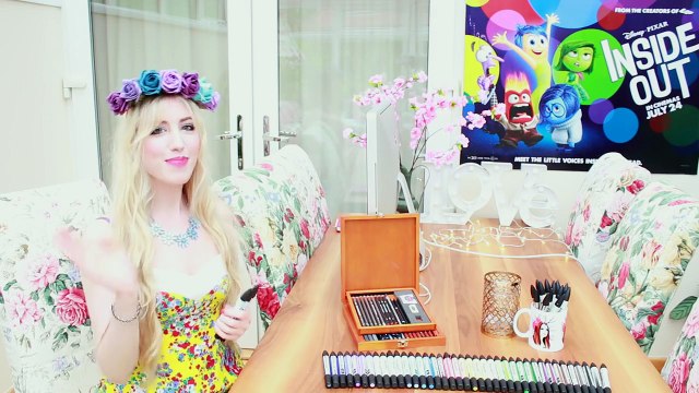 INSIDE OUT ☼ Drawing Rileys Emotions ☼ Sadness Fear Joy Anger & Disgust Disney Pixar Spee