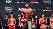 UFC on FOX 17 Weigh Ins: Junior dos Santos vs. Alistair Overeem