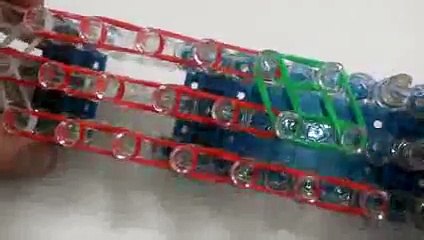 Новогодний НОСОЧЕК Деда МорозаСапожекПлетение из резинок Rainbow Loom