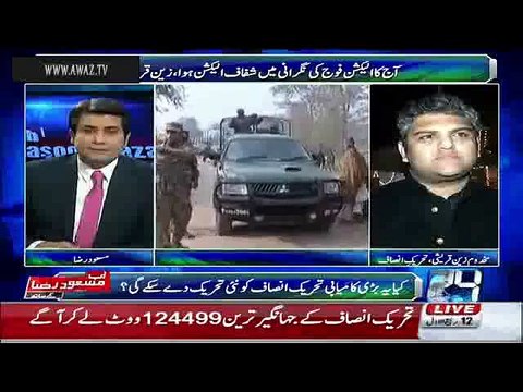 PML-N MNA Mian Manan gets angry on Anchor when he said PML-N reps refused to talk after Siddique Balcoh's defeat in NA-154