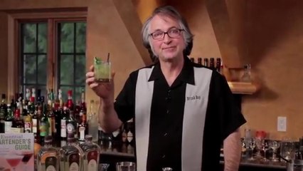 Gin Basil Smash Cocktail - A Modern Classic by Joerg Meyer