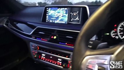 Being Chauffeured in the New BMW 7 Series - TECH FEST!