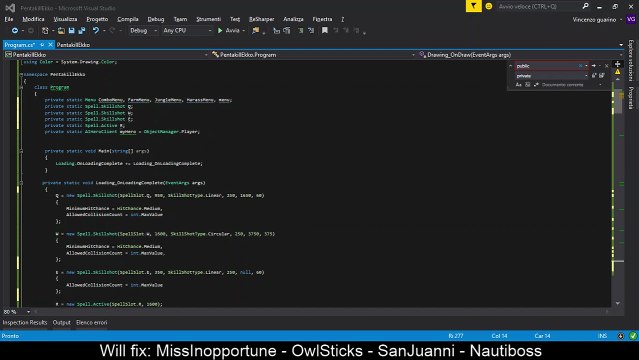 [EloBuddy] Tweaking my addons