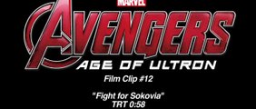 [HD 2160p] The Sokovia BATTLE - Avengers 2 MOVIE CLIP