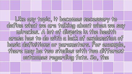 Can Health Supplements Work Miracles?