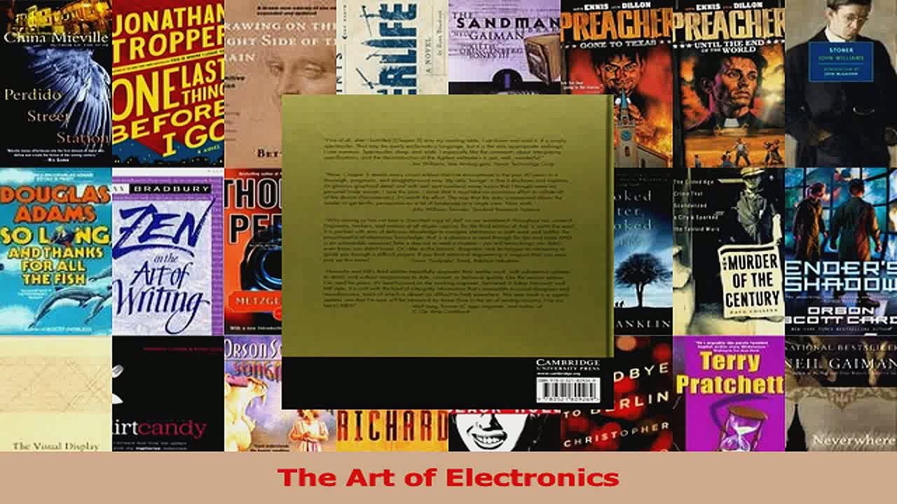 PDF Download  The Art of Electronics Read Full Ebook