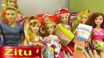 Video herunterladen: Đồ chơi trẻ em Bé Na & Búp bê Barbie tập 5 Thu ngân siêu thị Supermarket Ca