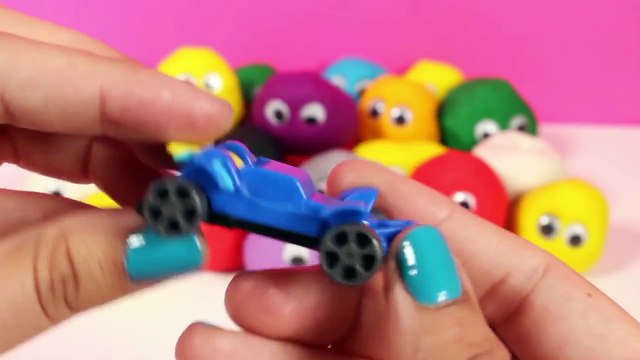Play Doh Surprise Eggs Peppa Pig Frozen Mickey Mouse Spiderman Minnie Masha Disney Huevos Sorpresa