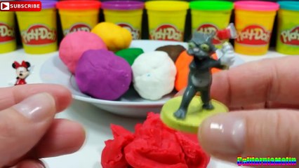 Download Video: Play Doh Surprise Egg Super Mario Minions Shopkins Minnie Mouse SpongeBob Asterix Hello Kitty