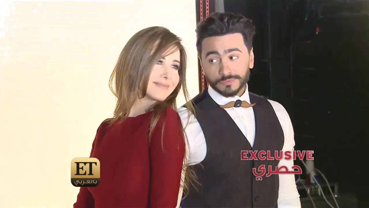 كواليس تامر حسني وكاظم الساهر ونانسي عجرم -في The Voice Kids
