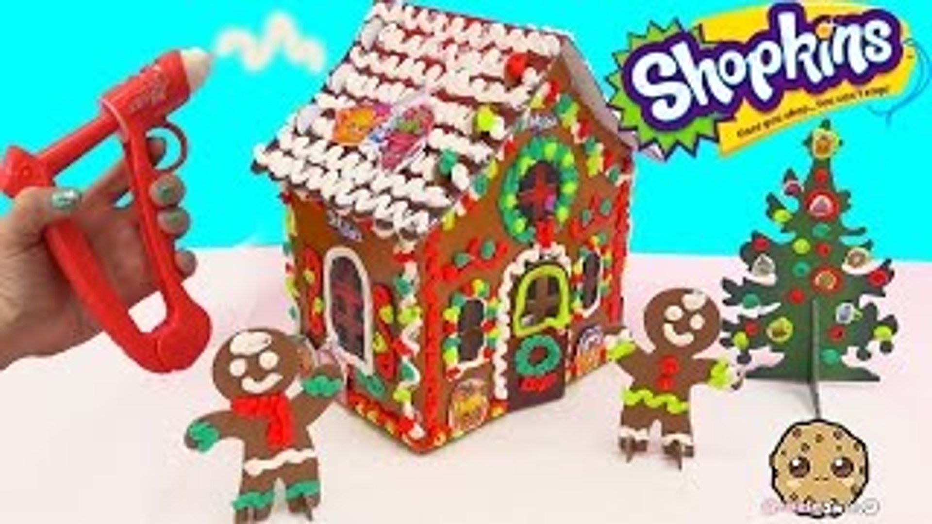 shopkins gingerbread house