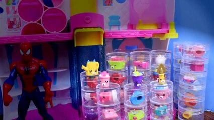 Batman Finds Season 4 Shopkins Petkins Entire Collection at the Spiderman Store