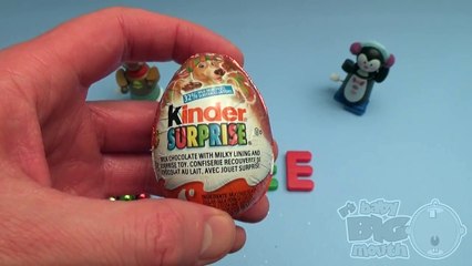Kinder Surprise Egg Learn-A-Word! Spelling Holiday Words! Lesson 12