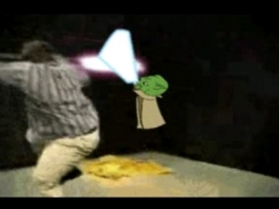 Star wars kid vs yoda