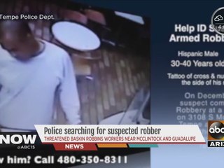 Police searching for armed robber