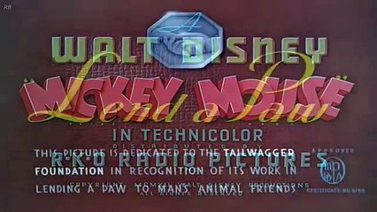 Mickey Mouse,Pluto (Lend A Paw)