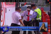 Operativos de control en terminales terrestres del país