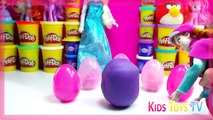 frozen toys Peppa Pig Surprise eggs MLP Frozen Play doh Dora The Explorer doc mcstuffins