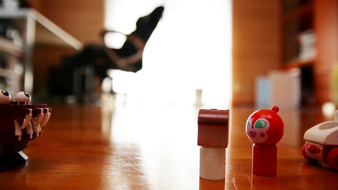 アンパンマンおもちゃアニメ ドキンちゃんとデート Stop motion theatre: S...