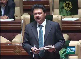 Questioning about wine shops in Sindh Assembly
