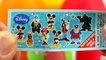 mickey mouse Peppa Pig Kinder Surprise Eggs Mickey Mouse Play Doh Frozen Minnie toys peppa pig