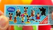 mickey mouse Peppa Pig Kinder Surprise Eggs Mickey Mouse Play Doh Frozen Minnie toys peppa pig