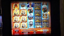 ZEUS II Penny Video Slot Machine with BONUS, SUPER RESPINS and a BIG WIN Las Vegas Casino