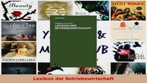 Lesen  Lexikon der Betriebswirtschaft PDF Frei