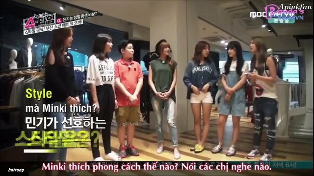 [Vietsub] Apinks Jung Eunji & Jung Minki (chị em nhà họ Jung)