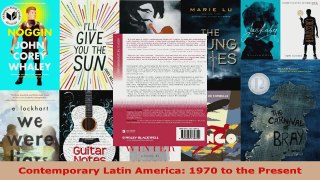 Read  Contemporary Latin America 1970 to the Present Ebook Free