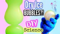 DIY Dry Ice Bubbles, Santa Toothepaste & More! Science Experiments To Try This Winter!