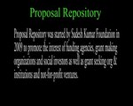 NGO Proposal Repository for Funding - Sudesh Kumar Foundation