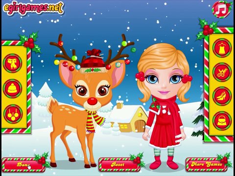 Baby Barbie Rudolph Injury Barbie Christmas Girl Games Dora the Explorer