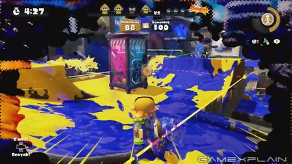 Splatoon Zink Mini Splatling DLC Weapon Tour!