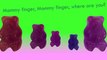 Jelly Gummy Bear Finger Family Cartoon Animation Nursery Rhymes Gummy Bear Finger family S